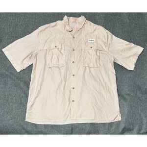 Magellan Outdoor Men's Size XL Checkered Short Sleeve Shirt